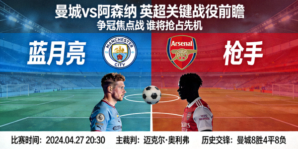 曼城对阵阿森纳英超关键战役前瞻